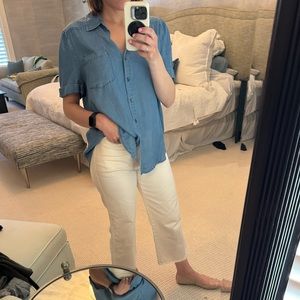 Jane + Delancey Chambray Top